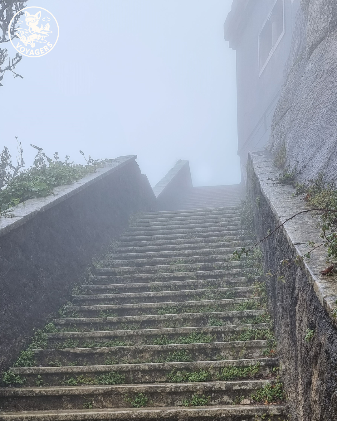 Sanctuaire de Peninha - La montée au palais