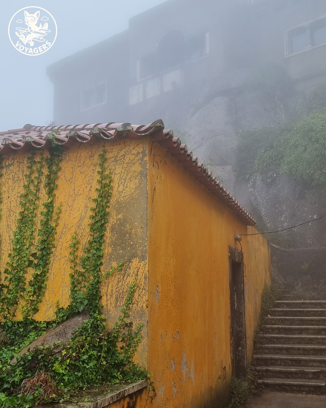 Sanctuaire de Peninha - La montée sous la brume