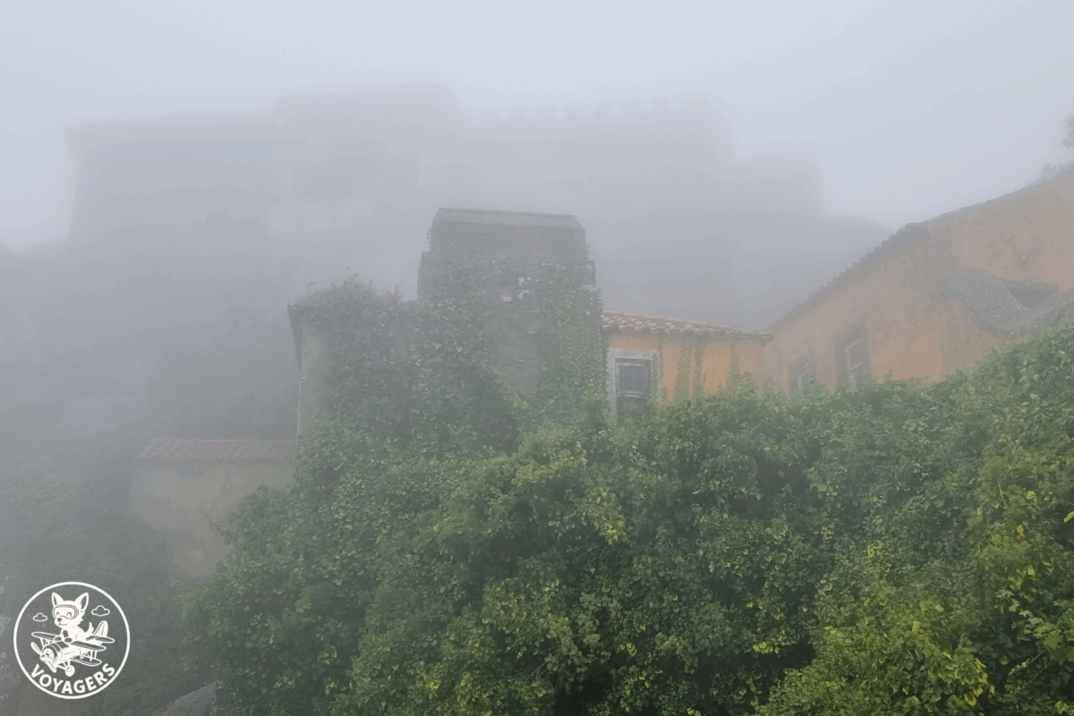 Sanctuary of Peninha - Village in the mist